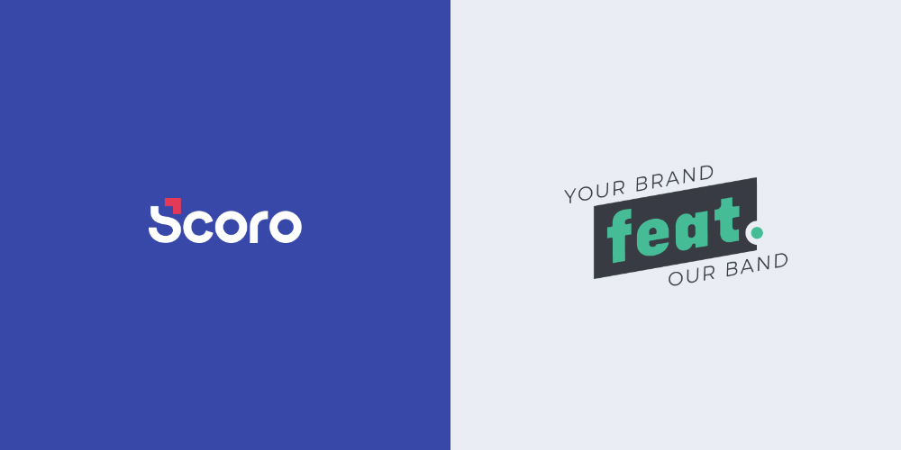 Scoro and feat. agency logos